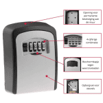 SafeKeys™ - Beveiligde sleutelkast-Koopje.com