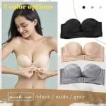 Strapless Front Buckle Lift Bra-Koopje.com