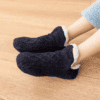 COZYFOOT – Chaussettes thermiques en polaire - Noir, S (35-38)