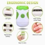 EasyManicure™ - Professionele Elektrische Nagelvijl en Knipper-Koopje.com