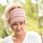 Messy Bun Beanie-Koopje.com