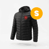 HEATJACKET Veste Chauffante – Chaleur Intégrée pour Jours Froids, Travail Extérieur & Voyages - S