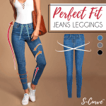 S-Curve™ - Push-up vormende denim legging-Koopje.com