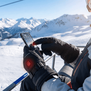 Gants chauffants de sport d’hiver WarmHands – Rechargeables & Respirants