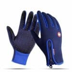 Warme water- en windafstotende touchscreen handschoenen met zachte fleece voering-Koopje.com