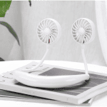 MobiFan™ - Oplaadbare Mobiele Nek Ventilator-Koopje.com