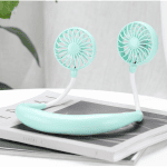 MobiFan™ - Oplaadbare Mobiele Nek Ventilator-Koopje.com