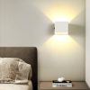 LuminoLux – Applique murale sans fil à LED chaude pour intérieur et extérieur - Blanc