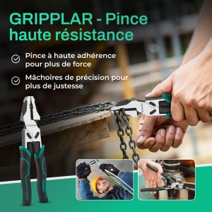GRIPPLAR – Pince tout-en-un ultra résistante