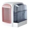 BreezyCool – Rafraîchisseur d’air portable avec eau et filtre 4-en-1 - Rose