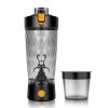 MixJet Pro Shaker Protéines Portable – Puissant & Sans Grumeaux - Noir