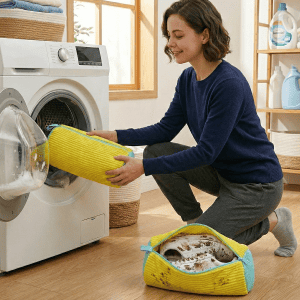 BristlX Sac de lavage pour chaussures – Lavez vos chaussures en machine en toute sécurité