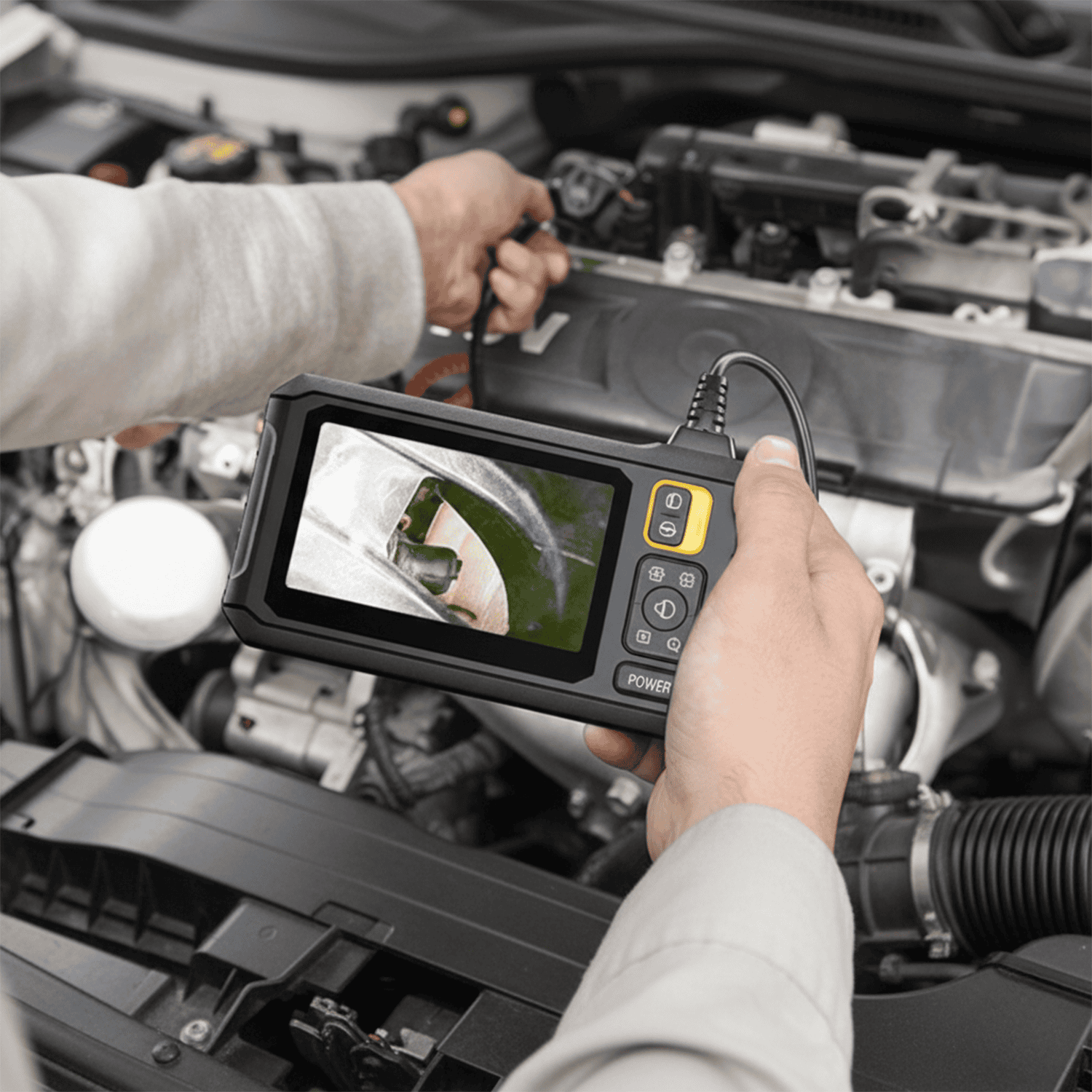 OptiNex – Caméra d’inspection avec câble flexible pour usage domestique &amp; industriel