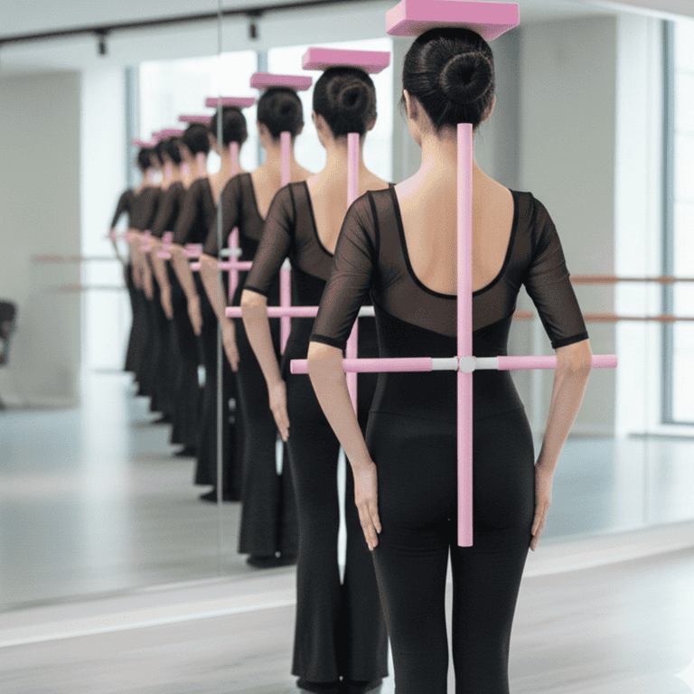 Bâton De Yoga Ergonomique Et Télescopique – Redresse-dos Pour Adultes Et Ados, Fitness Et Pilates