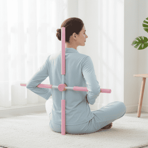 PosturaFlex bâton de yoga – stoppe les douleurs dorsales. Tiens-toi droit avec confiance