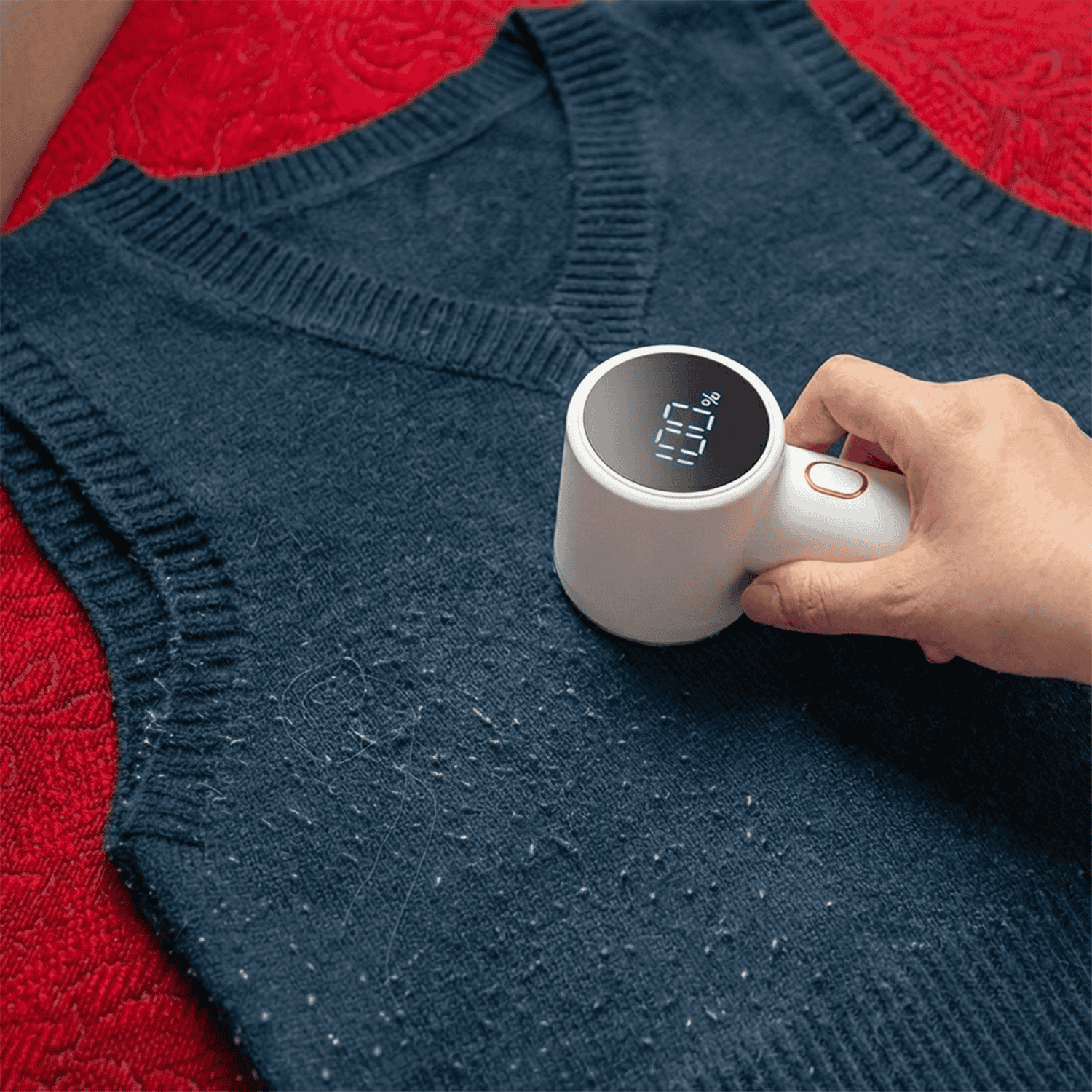 FuzzClean rasoir anti-bouloches – Redonne à tes vêtements un aspect comme neuf