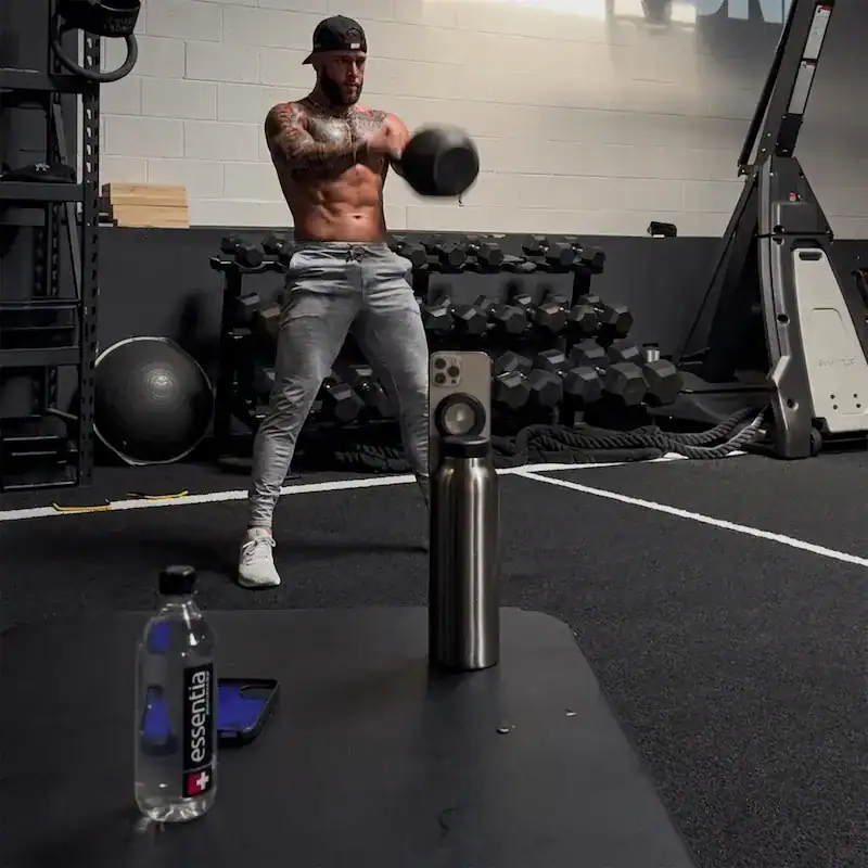 GripSip in gebruik op glas