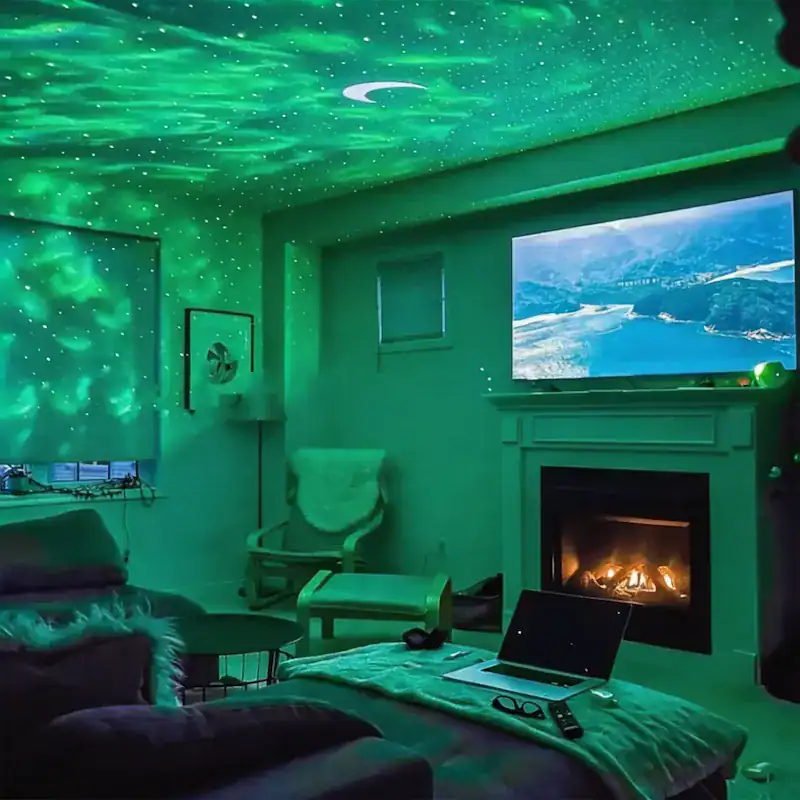 NebulaCast in gebruik op glas