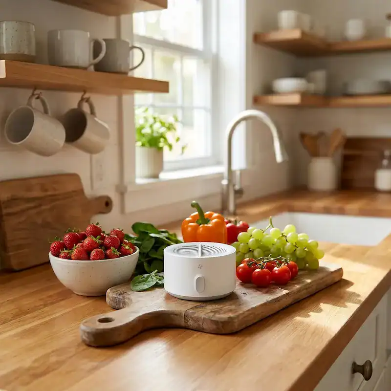 CleanShield in gebruik op glas