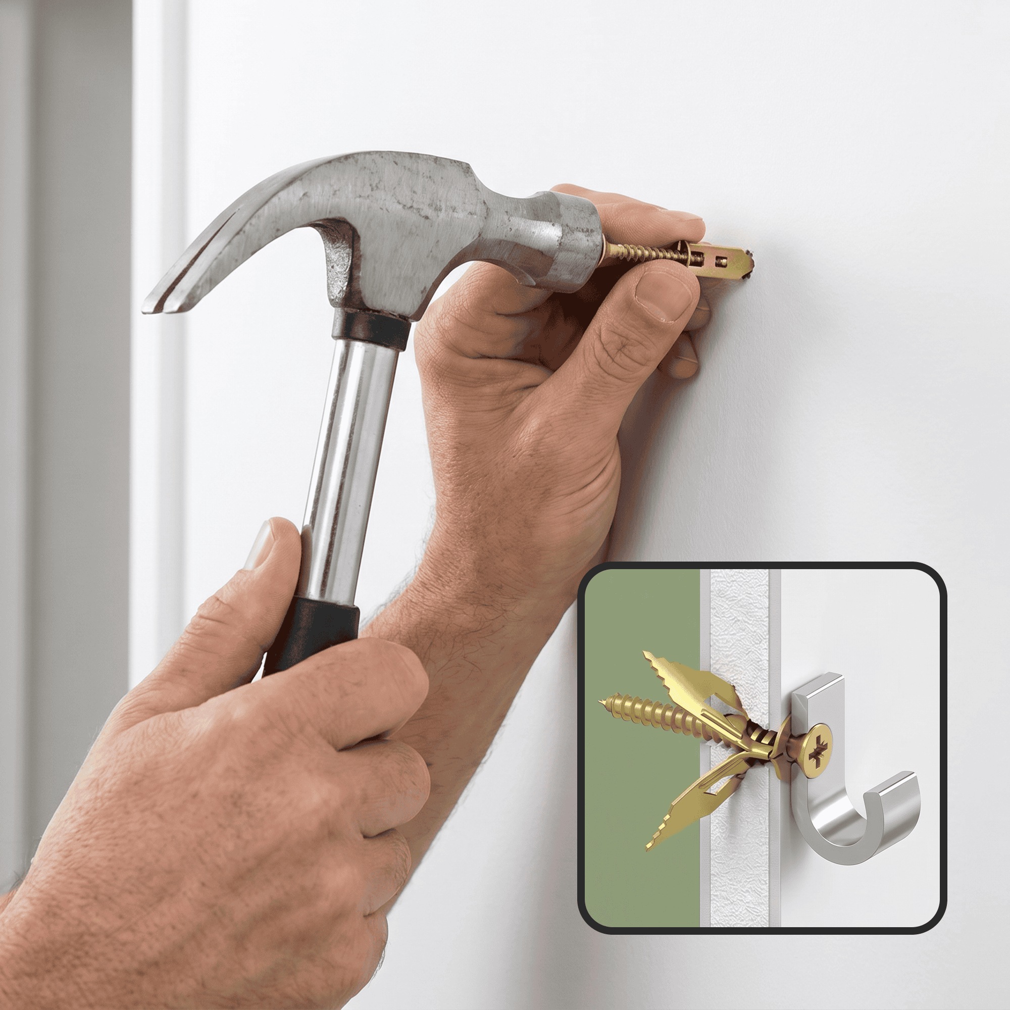 Teckfix Chevilles Pour Cloisons Creuses – Installation Rapide Sans Perçage Ni Dégâts