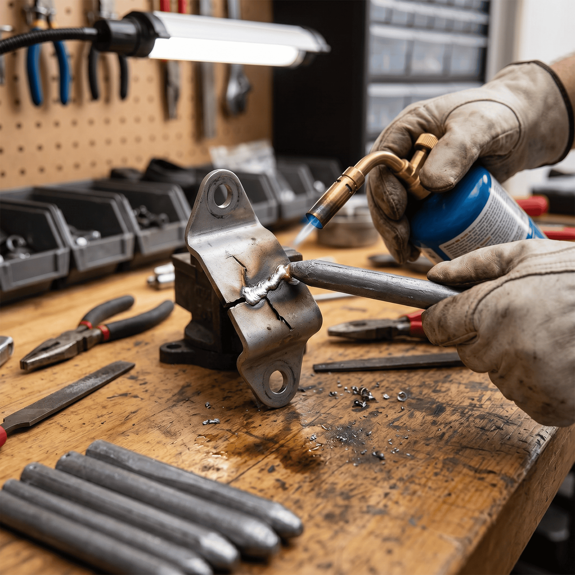 WeldFix baguettes de soudure universelles – Réparez le métal rapidement avec un simple briquet