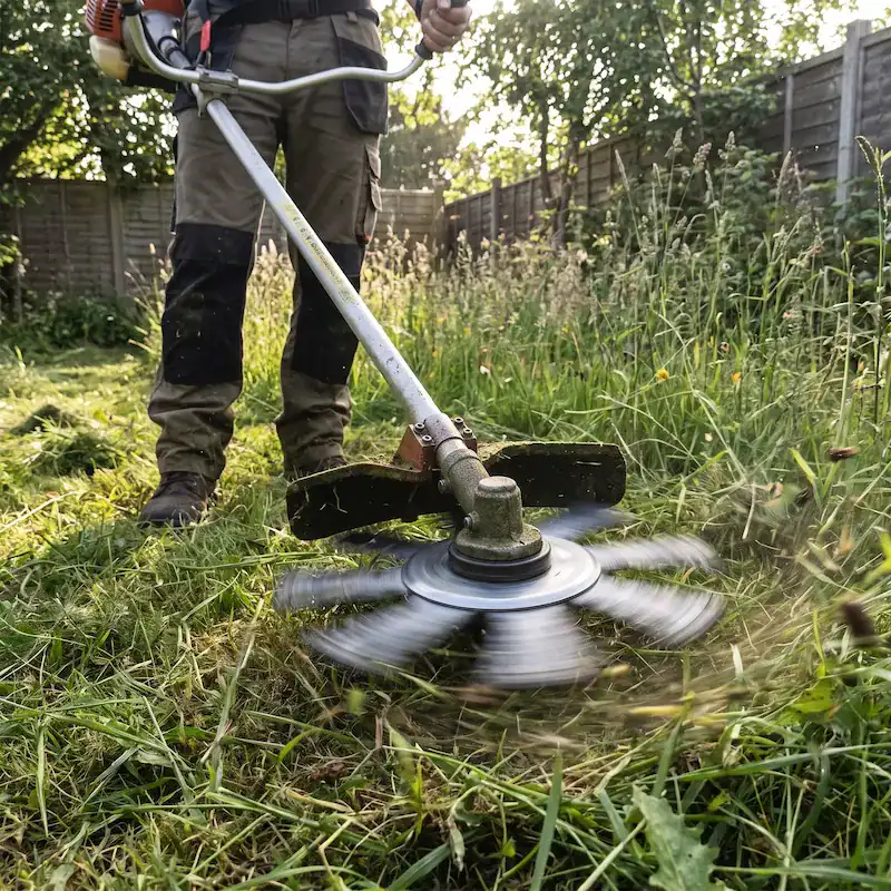 DuroBlade in gebruik op glas