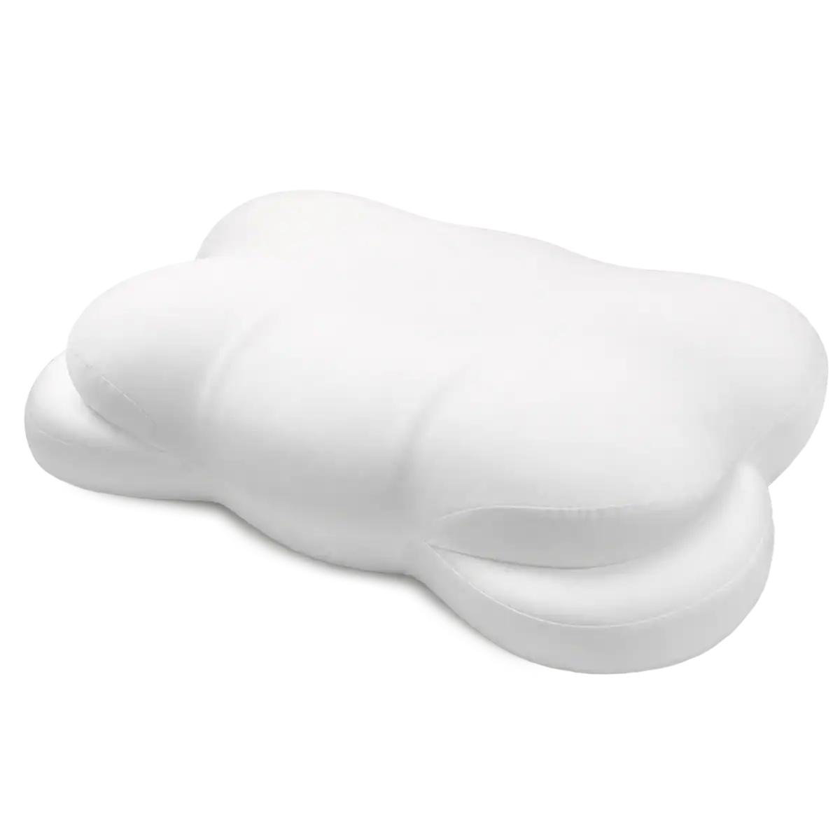 Oreiller d'alignement CloudNest mémoire de forme 6 zones blanc gris